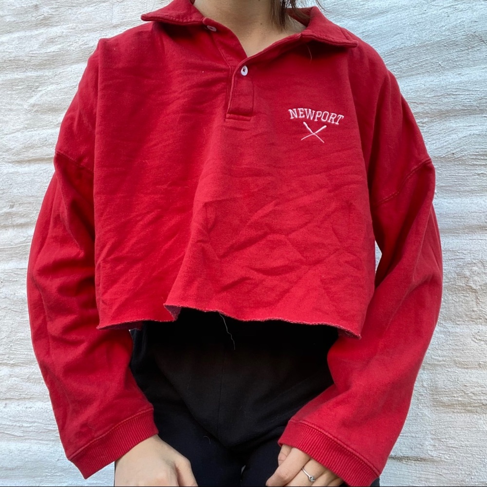 BRAND NEW rare brandy Melville cropped sweater